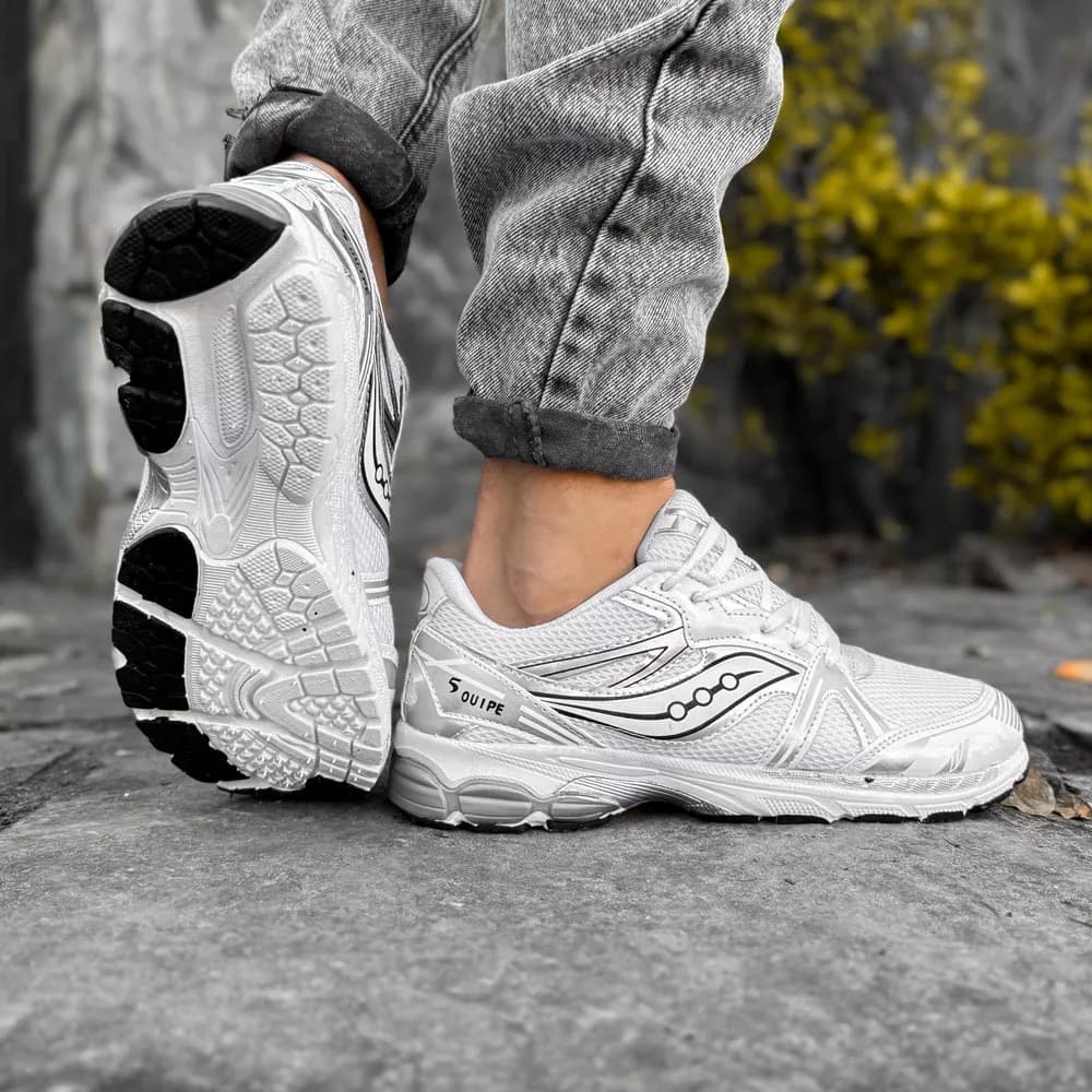 کتانی مردانه Saucony سفید کد 27887