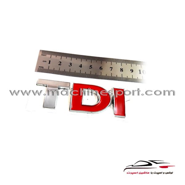 آرم نوشته TDI برای فولکس واگن — تصویر ۲