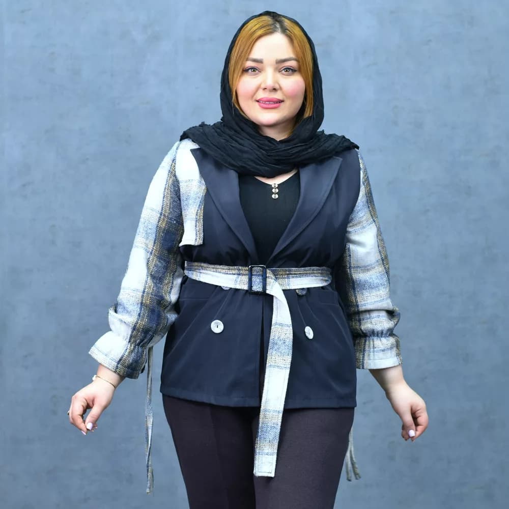 بارانی دخترانه کد 27753 — تصویر ۲