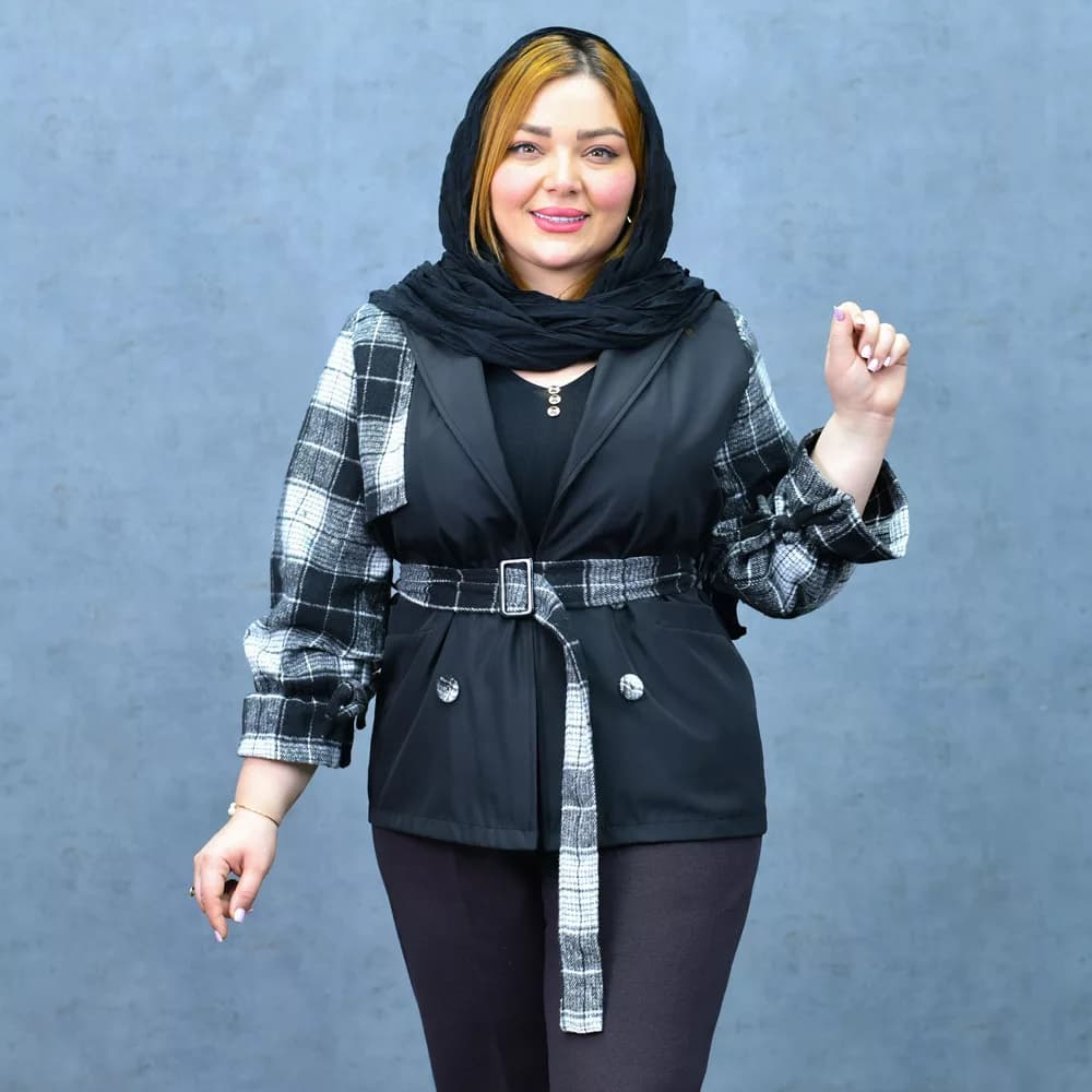 بارانی دخترانه کد 27753 — تصویر ۳