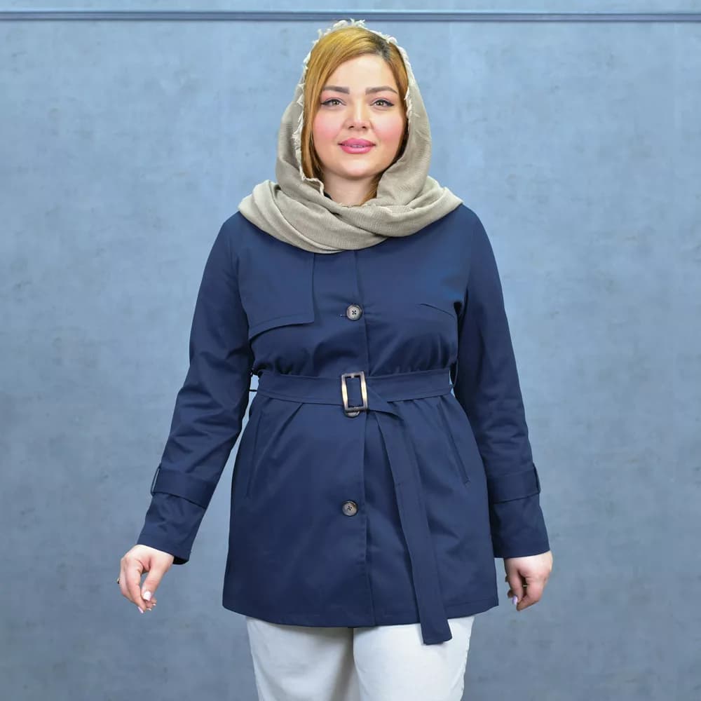 بارانی دخترانه کد 27531 — تصویر ۳
