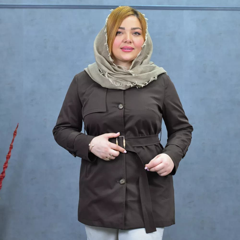 بارانی دخترانه کد 27531 — تصویر ۴