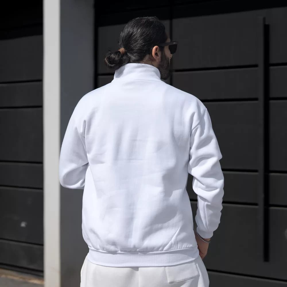 تیشرت دورس نیم زیپ مردانه نایک کد 27720 — تصویر ۳