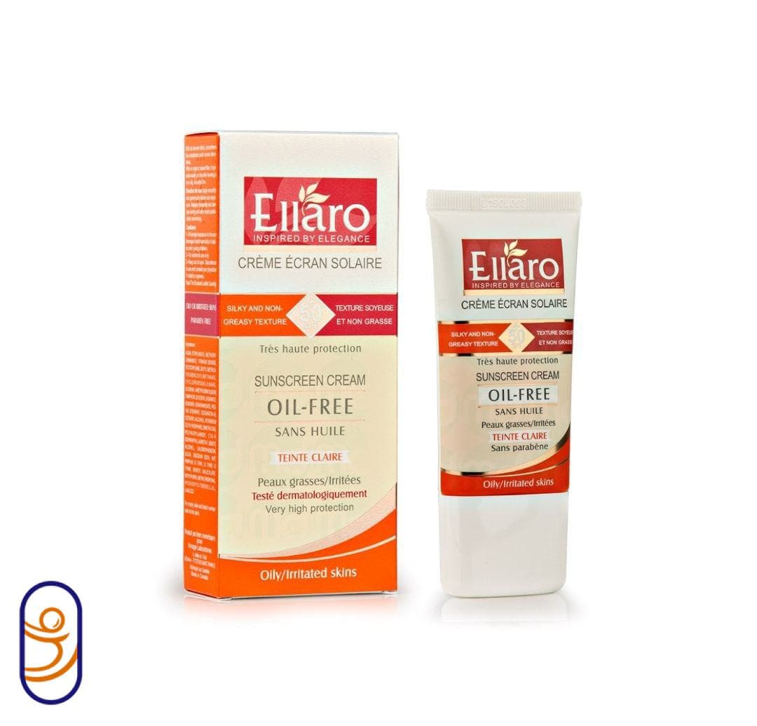 کرم ضد آفتاب بژ روشن SPF 50 مناسب پوست چرب الارو — تصویر ۲