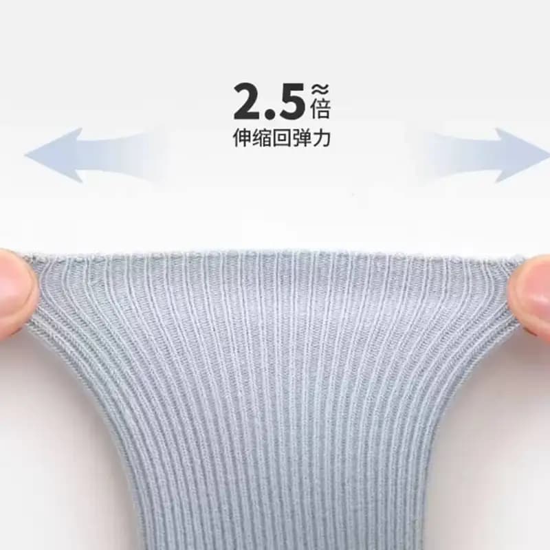 جوراب بچگانه کبریتی ضد لغزش استپ دار ساق بلند طرح hi baby (مناسب کودکان صفر تا 3 سال) — تصویر ۵