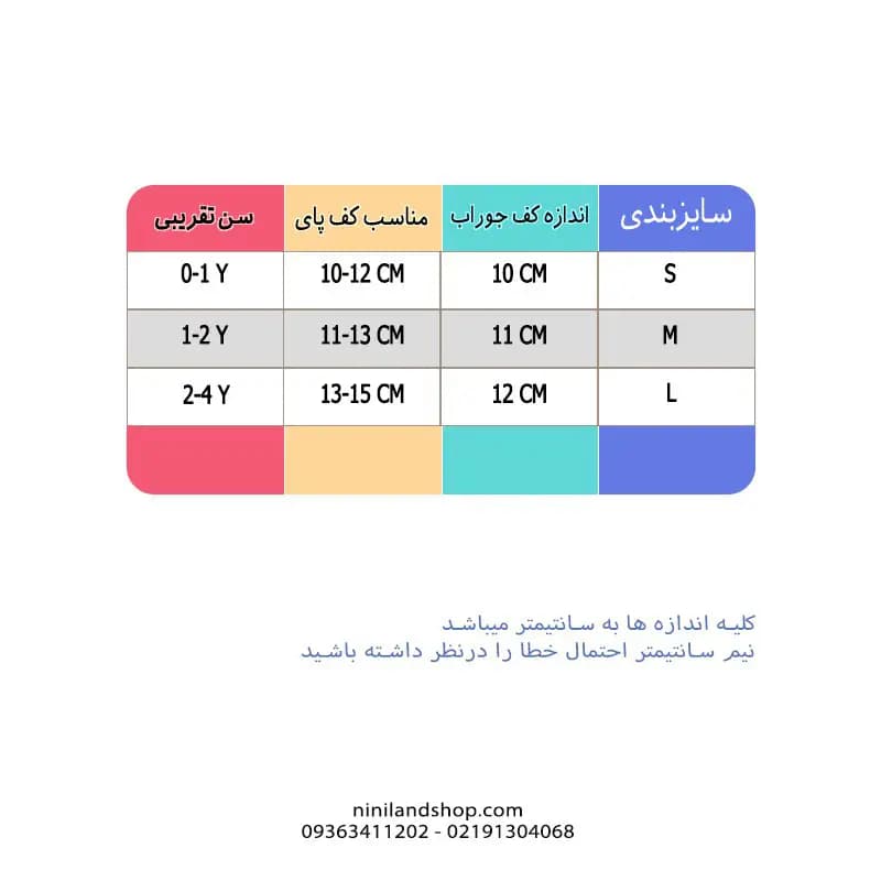 جوراب بچگانه استپ دار مدل کوکو مناسب 6 ماه تا 4 سال — تصویر ۸
