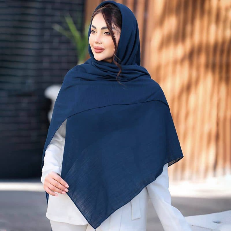 روسری نخی لینن اعلا