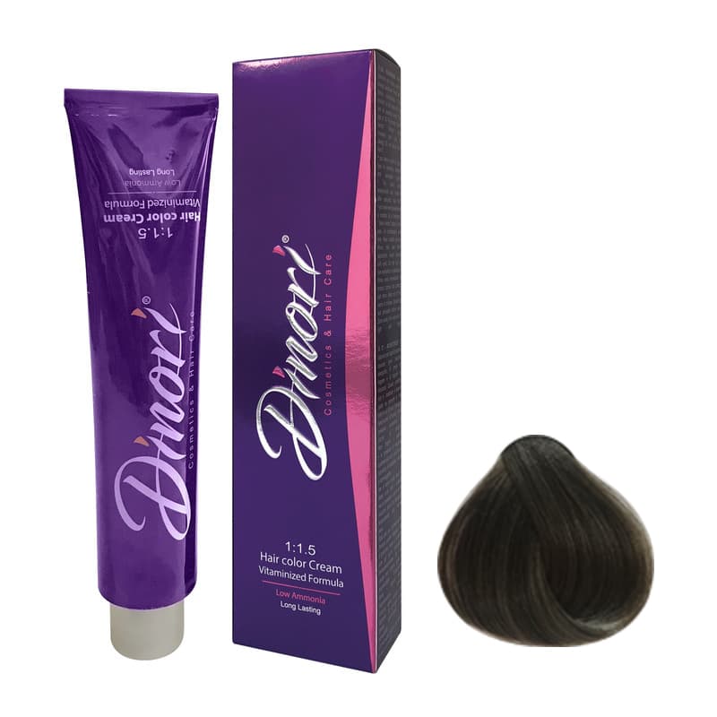 رنگ مو دینوری شماره 6.11 (OLIVE) حجم 100ml رنگ بلوند زیتونی تیره