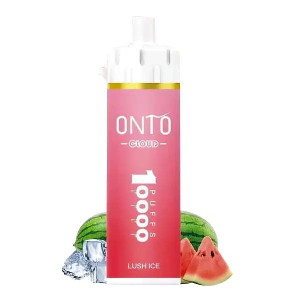 ویپ یکبار مصرف هندوانه یخ 10000 پاف انتو | ONTO Watermelon Ice Gum