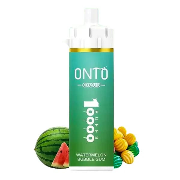 ویپ یکبار مصرف هندوانه آدامس بادکنکی 10000 پاف انتو | ONTO Watermelon Bubble Gum