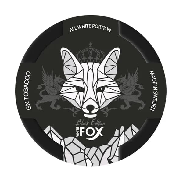 کیسه نیکوتین تنباکو رز وایت فاکس | White Fox Black Edition Bag — تصویر ۲
