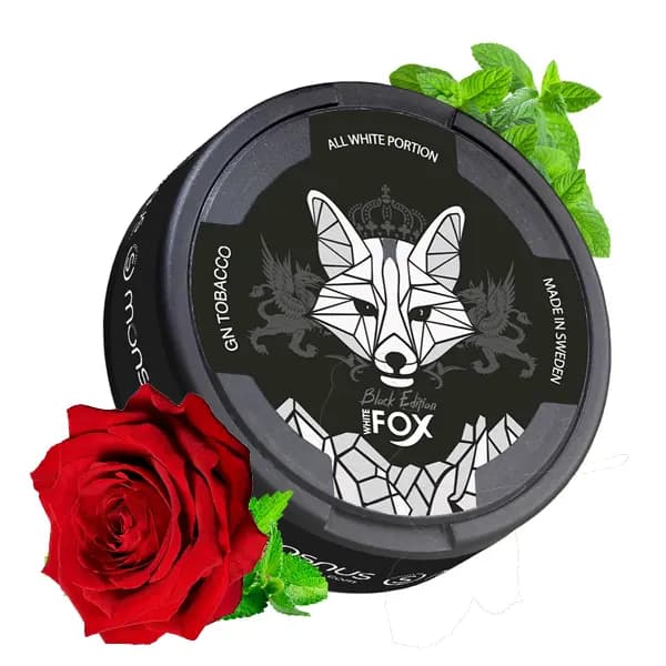 کیسه نیکوتین تنباکو رز وایت فاکس | White Fox Black Edition Bag