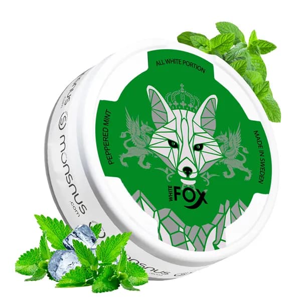 کیسه نیکوتین نعنا یخ وایت فاکس | White Fox Peppered mint Bag