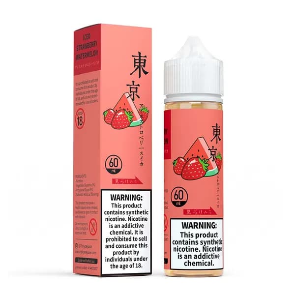 جویس توت فرنگی هندوانه یخ توکیو | TOKYO ICED STRAWBERRY WATERMELON — تصویر ۲