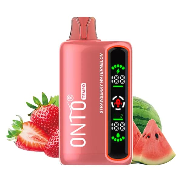 پاد یکبار مصرف توت فرنگی هندوانه یخ انتو | ONTO STRAWBERRY WATERMELON