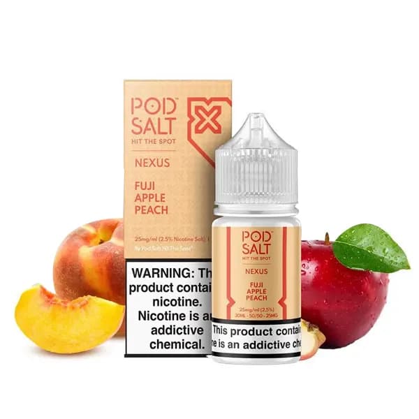 سالت سیب هلو پاد سالت | POD SALT Fuji Apple Peach