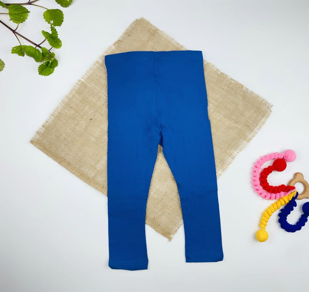 ست دو عددی شلوار نوزادی دخترانه برند لوپیلو طرح گل گلی سرمه ای رنگ – 12 تا 24 ماه — تصویر ۵
