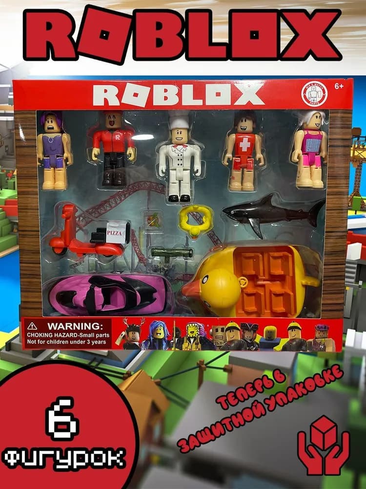 اکشن فیگور مدل Roblox مجموعه 12 عددی کد R853 — تصویر ۲