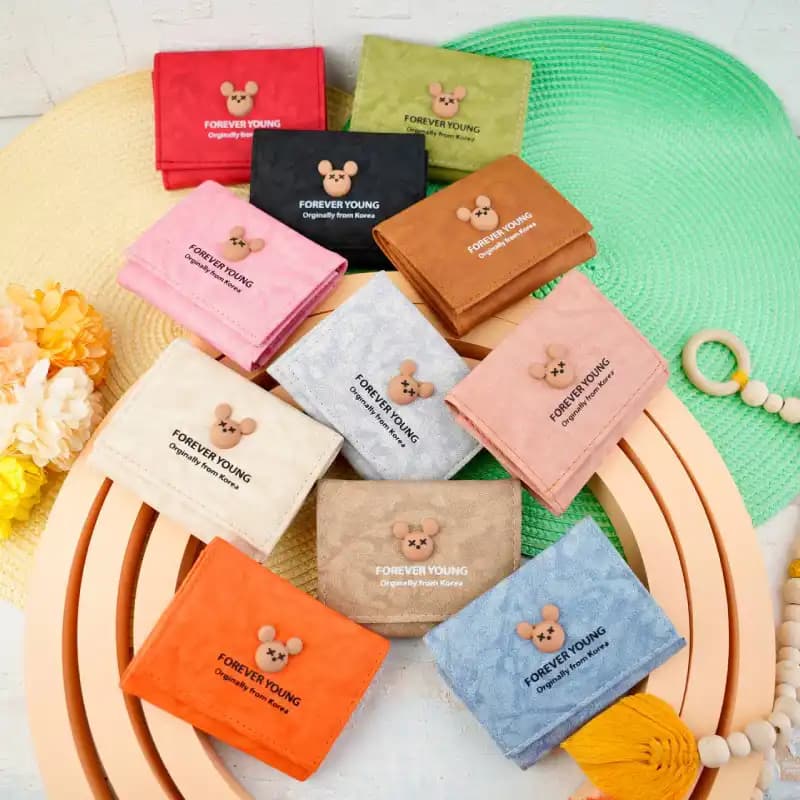 کیف پول سه لت کوچک ابری 33-280