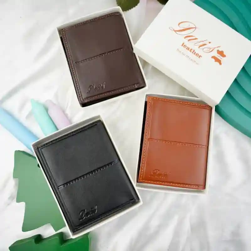 کیف پول کتابی دو برگ ساده 12-125