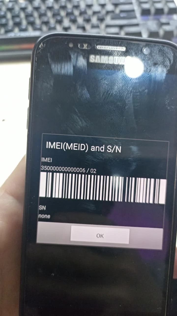 آموزش ترمیم سریال و حل مشکل شبکه SM-G920F FIX IMEI