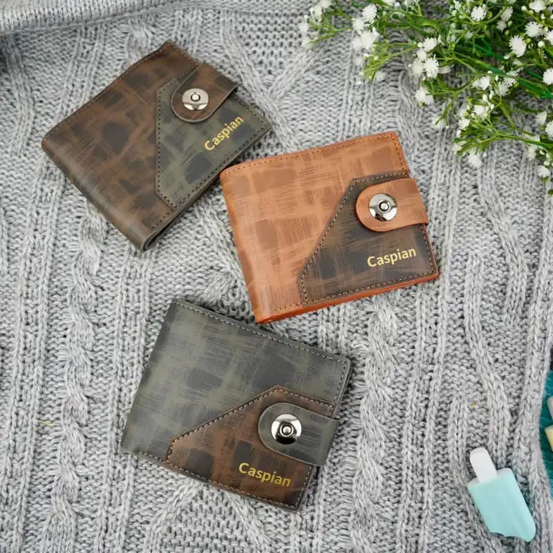کیف پول جیبی مگنتی دو رنگ وارداتی 25-228
