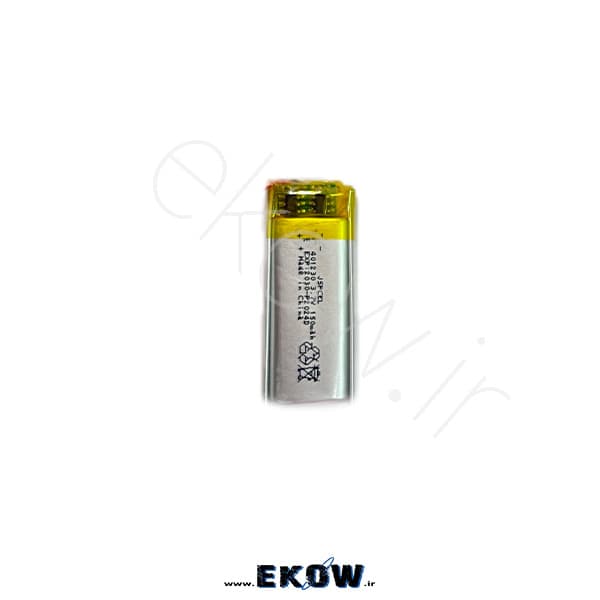 باتری لیتیوم پلیمر 150mAh(لیتیوم li-po 401230 3.7v 150mAh)