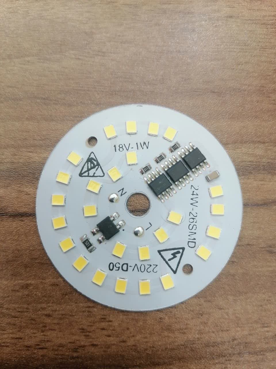 LED DOB 24w سفید