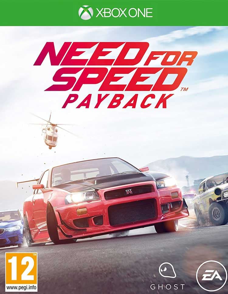 بازی need for speed payback برای XBOX ONE