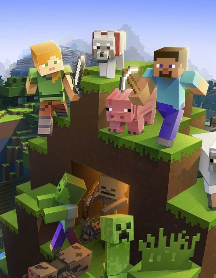 بازی ماینکرفت Minecraft برای نینتندو سوییچ — تصویر ۲