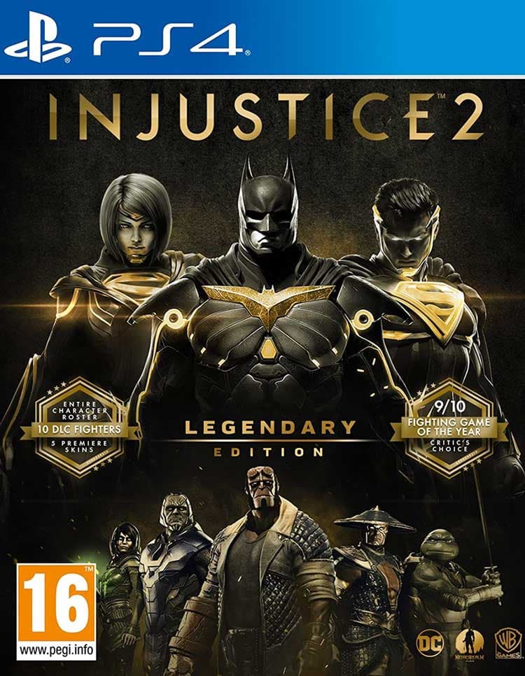 بازی کارکرده Injustice 2 Legendary Edition برای PS4