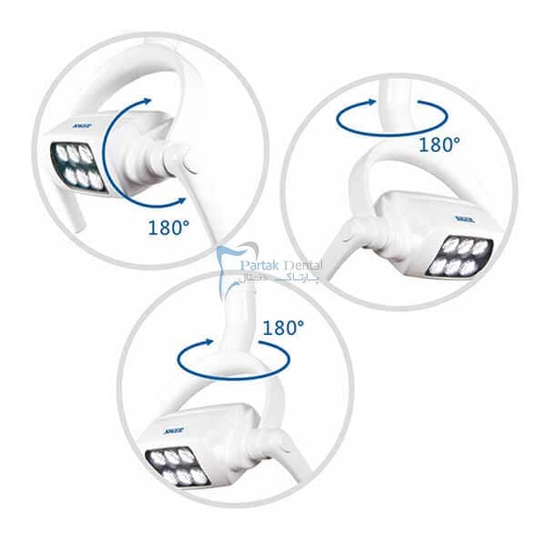 چراغ LED مدل V2 یونیت دندانپزشکی — تصویر ۳