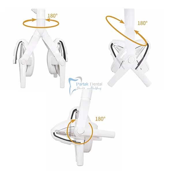 چراغ LED مدل V1 یونیت دندانپزشکی — تصویر ۴