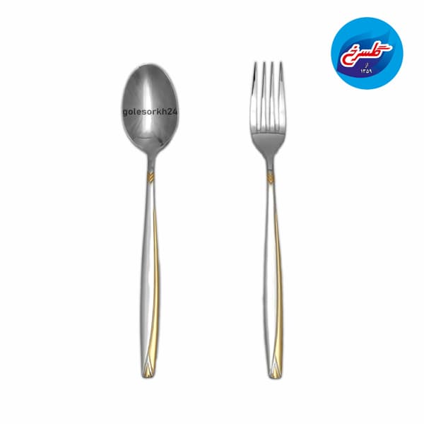 سرویس قاشق چنگال 155 پارچه SG (وگاس طلا) — تصویر ۴