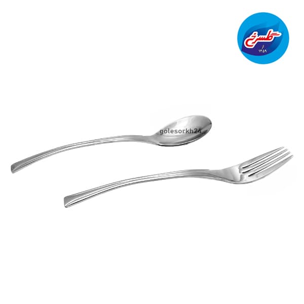 سرویس قاشق چنگال 138 پارچه نیکولاس مدل اسنیم مات — تصویر ۵