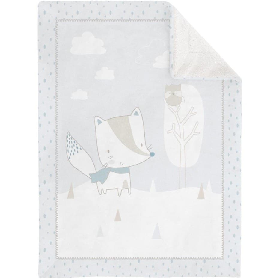 پتو جعبه ای سوپر سافت کیکابو سایز 80*110 سانت little fox