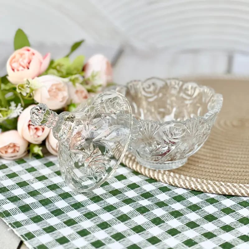 قندان شیشه ای رزآنا — تصویر ۲