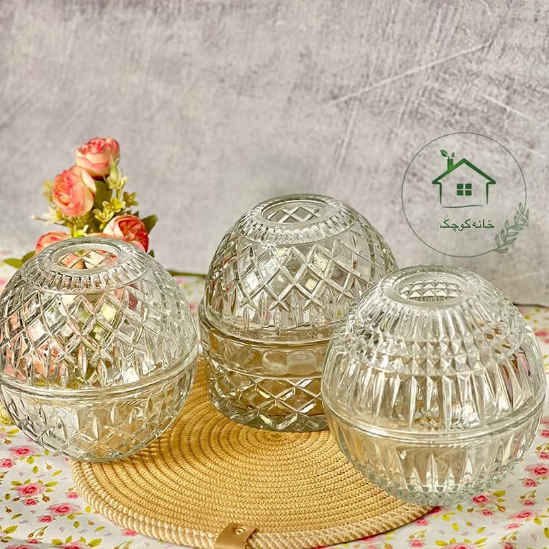جا دستمالی شیشه ای