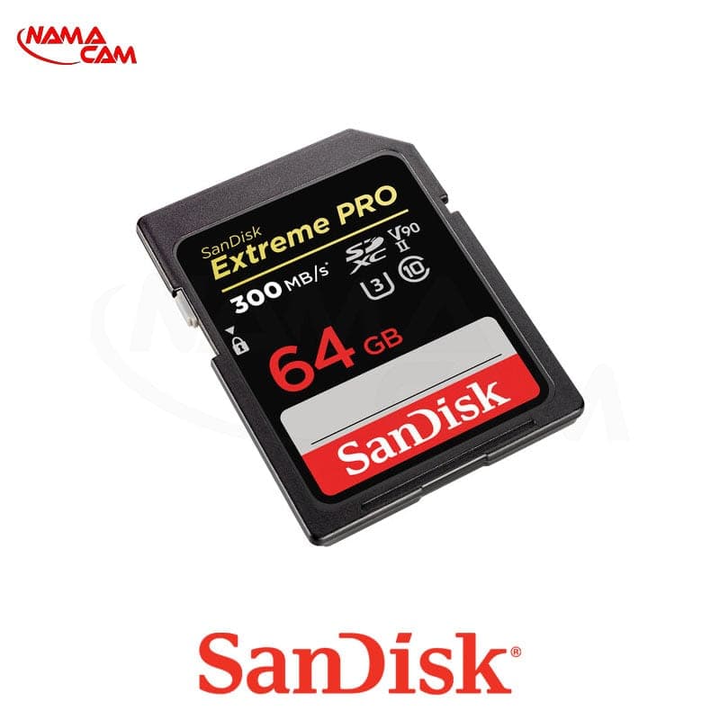 کارت حافظه سن دیسک 64گیگ SanDisk SD 64GB Extreme PRO UHS-II — تصویر ۲