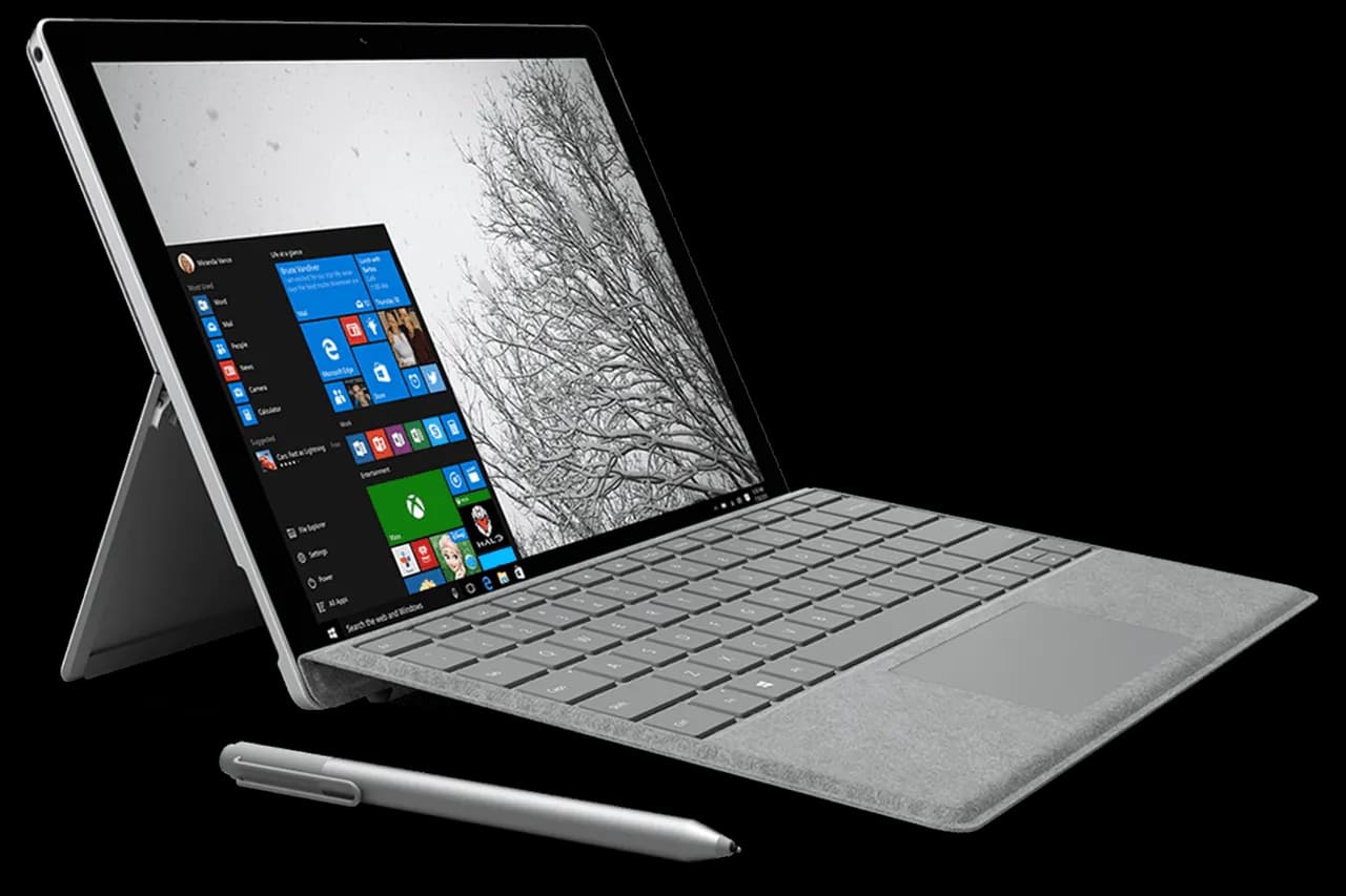 لپ تاپ استوک تبلت شو مایکروسافت Surface Pro 4 مدل i7-6650U 16GB 512GB SSD INTEL HD 12.5 2K TOUCH — تصویر ۲