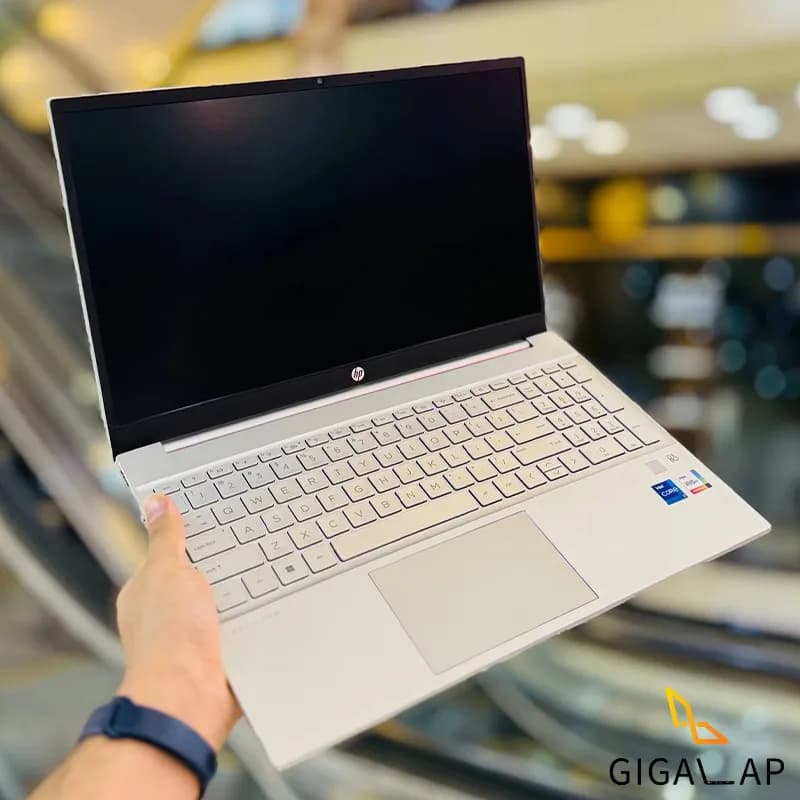 لپ تاپ استوک خانگی اچ پی Pavilion 15 مدل i5-1240P 8GB 512GB SSD Intel UHD 15’6″ HD — تصویر ۲