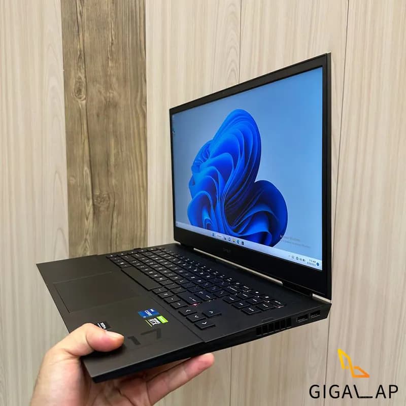لپ تاپ استوک گیمینگ اچ پی Omen 17x مدل i9 12900H 32Gb 512GB SSD 16GB RTX 3080Ti 17” 2K 165Hz — تصویر ۵