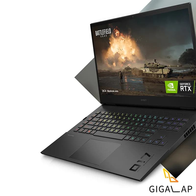 لپ تاپ استوک گیمینگ اچ پی Omen 17x مدل i9 12900H 32Gb 512GB SSD 16GB RTX 3080Ti 17” 2K 165Hz — تصویر ۸