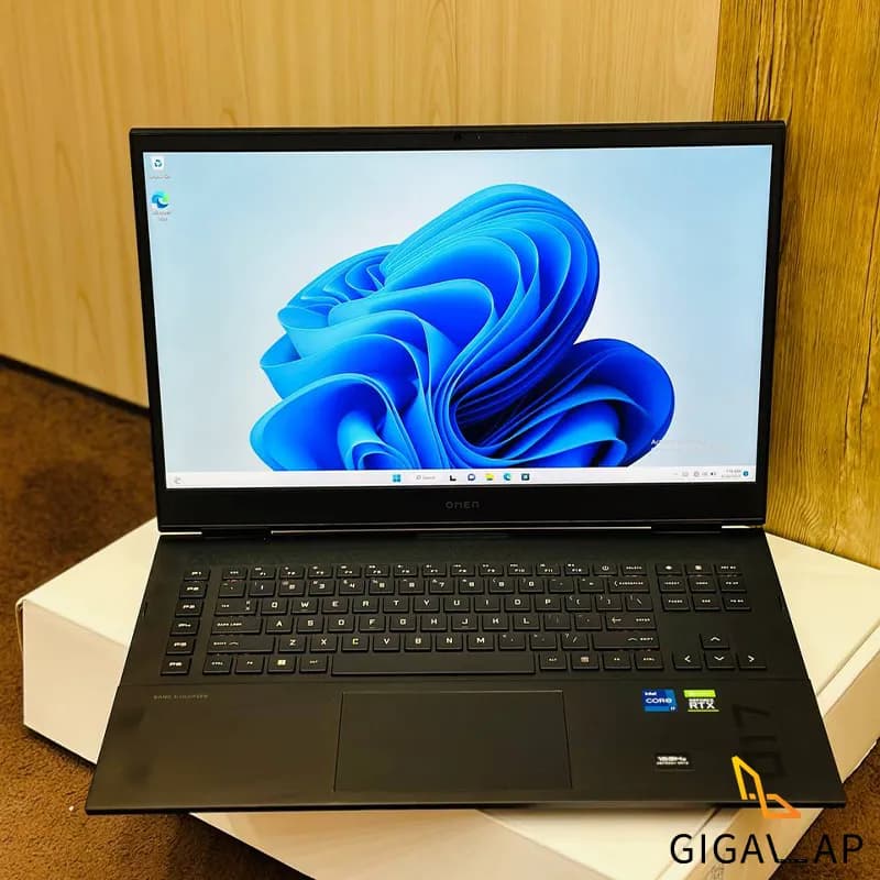 لپ تاپ استوک گیمینگ اچ پی Omen 17x مدل i9 12900H 32Gb 512GB SSD 16GB RTX 3080Ti 17” 2K 165Hz — تصویر ۴