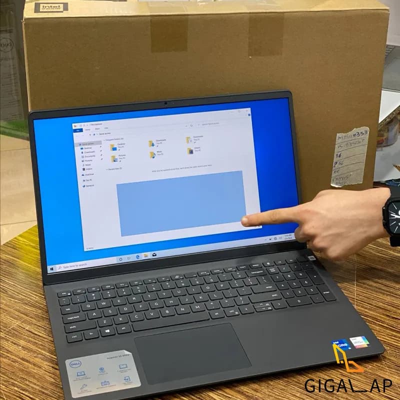 لپ تاپ استوک دل Inspiron 3511 مدل i5 1135G7 16GB 256GB SSD Intel Iris 15,6 FHD TOUCH — تصویر ۵