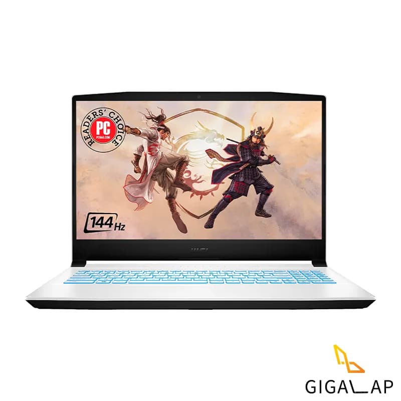 لپ تاپ استوک گیمینگ ام اس آی Sword 15 مدل i7 11800H 16GB 512 SSD 4GB RTX 3050Ti 15’6” FHD 144Hz