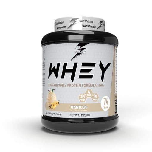 پودر پروتئین نیوتریفیوژن با طعم وانیل NutriFusion WHEY VANILLA