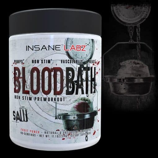 پمپ بدون محرک سری اره اینسین لبز INSANE LABZ SAW BloodBath — تصویر ۵