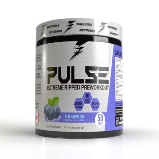 پمپ پالس مگا تب نیوتریفیوژن با طعم بلو رزبری NutriFusion PULSE — تصویر ۲