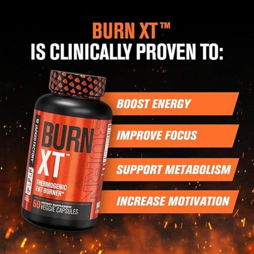 چربی سوز برن ایکس تی جکد فکتوری 60 عدد Jacked Factory Burn-XT — تصویر ۴